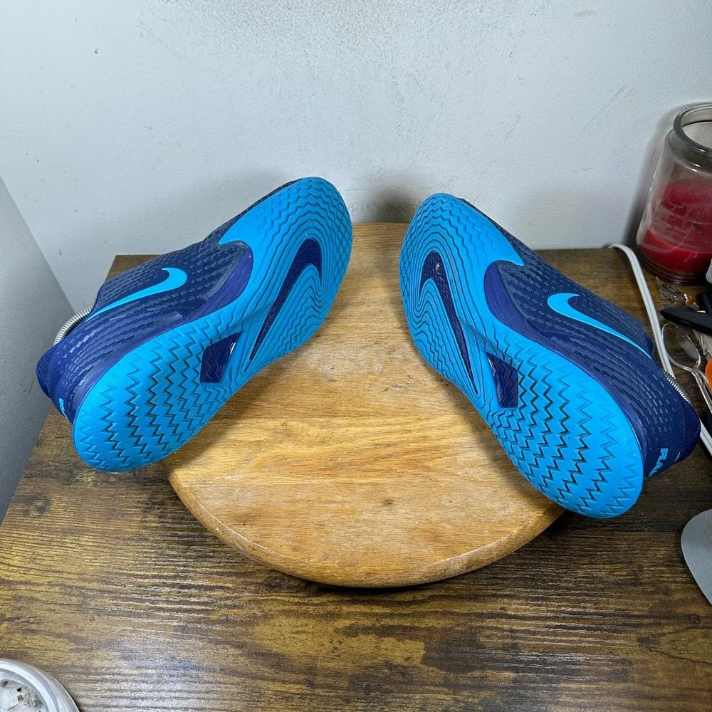 Nike Court Zoom Vapor Cage 4 Rafa Mens Tennis Shoes Blue DD1579-401 Size 9